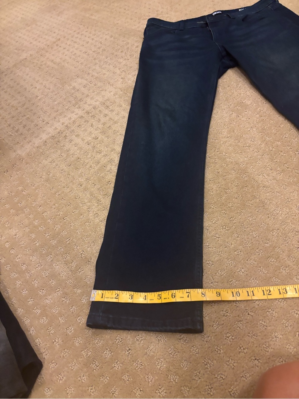 Men’s DKNY Duane Straight Fit Jeans - Dark Indigo Sz 34x32 - Picture 8 of 15